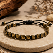 Golden Pyramid Energy Bracelet thumbnail