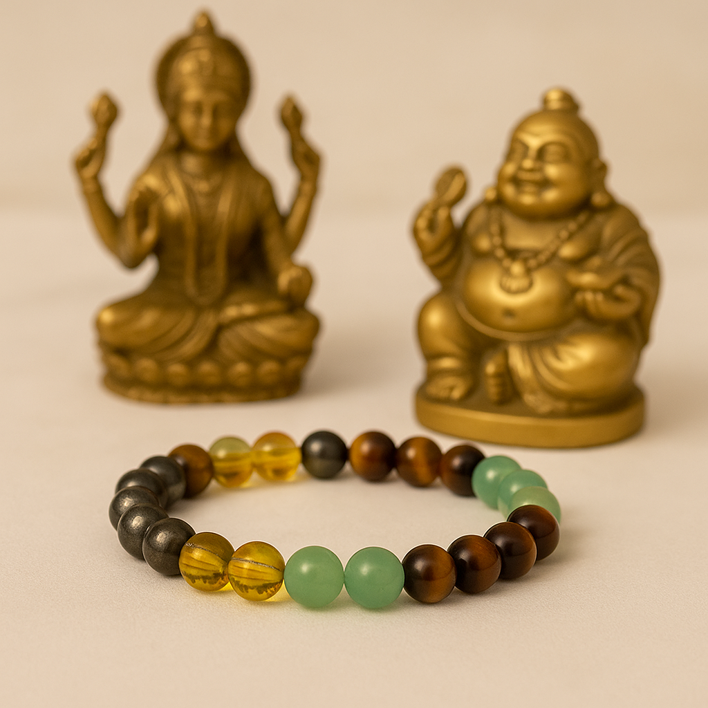 Dhanvarsha Bracelet - 4 In One