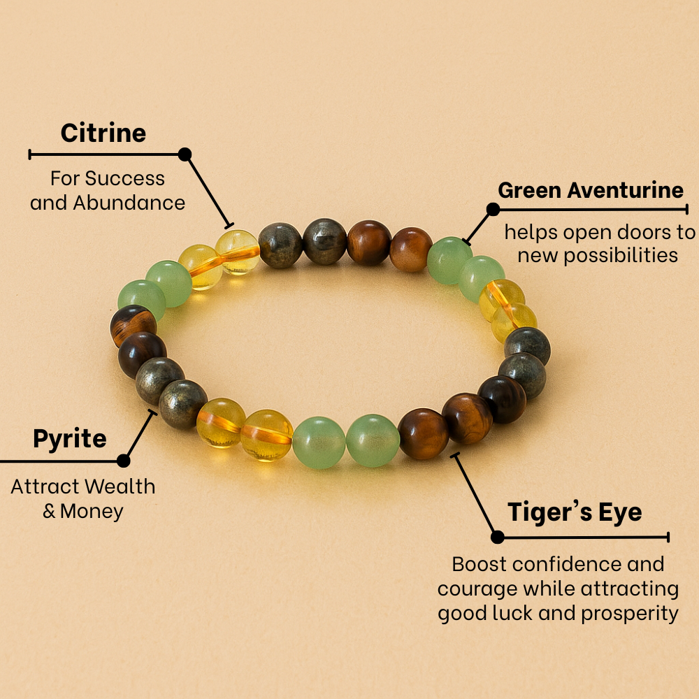 Dhanvarsha Bracelet - 4 In One