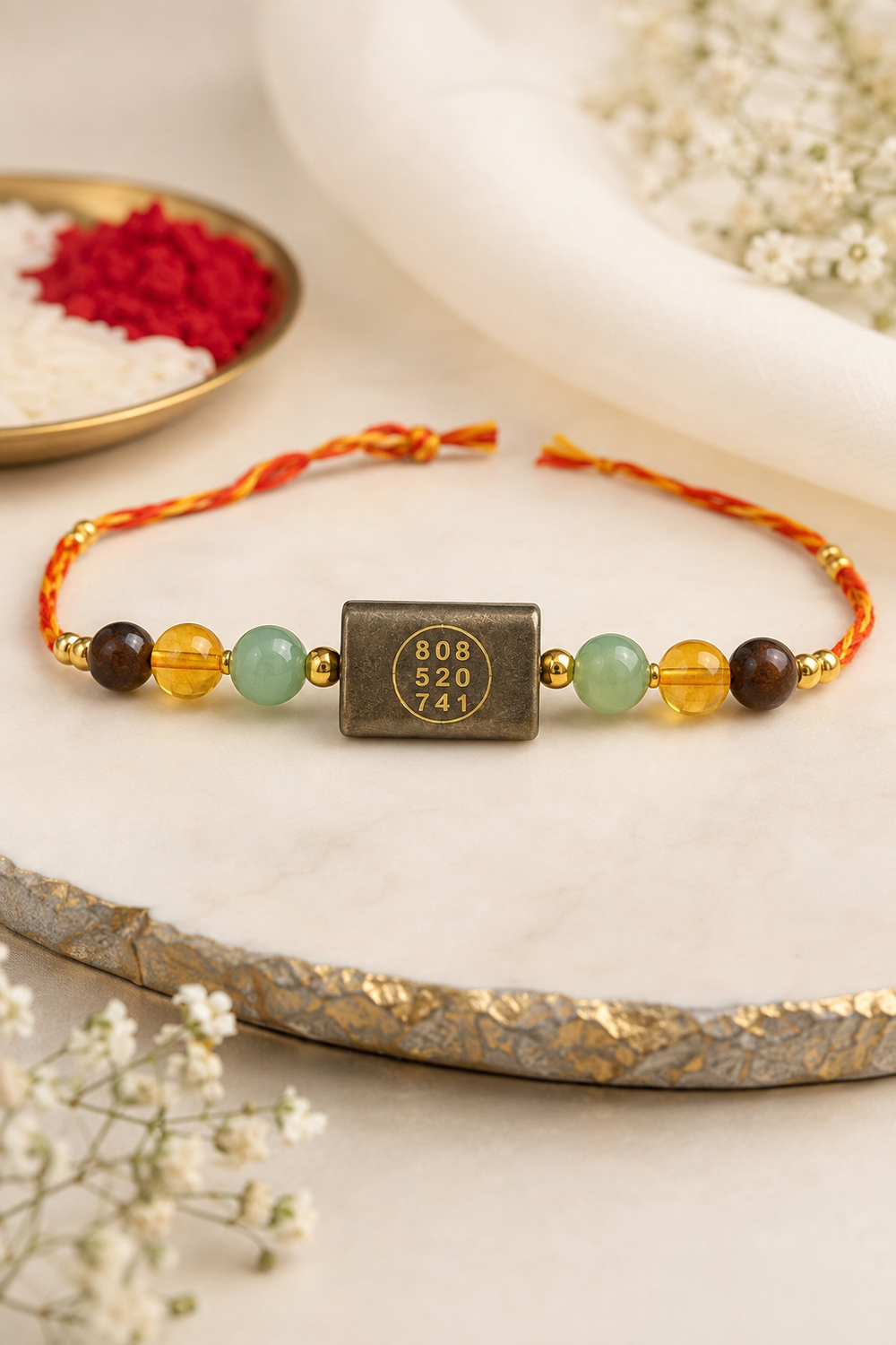 Dhanvarsha Pyrite Rakhi