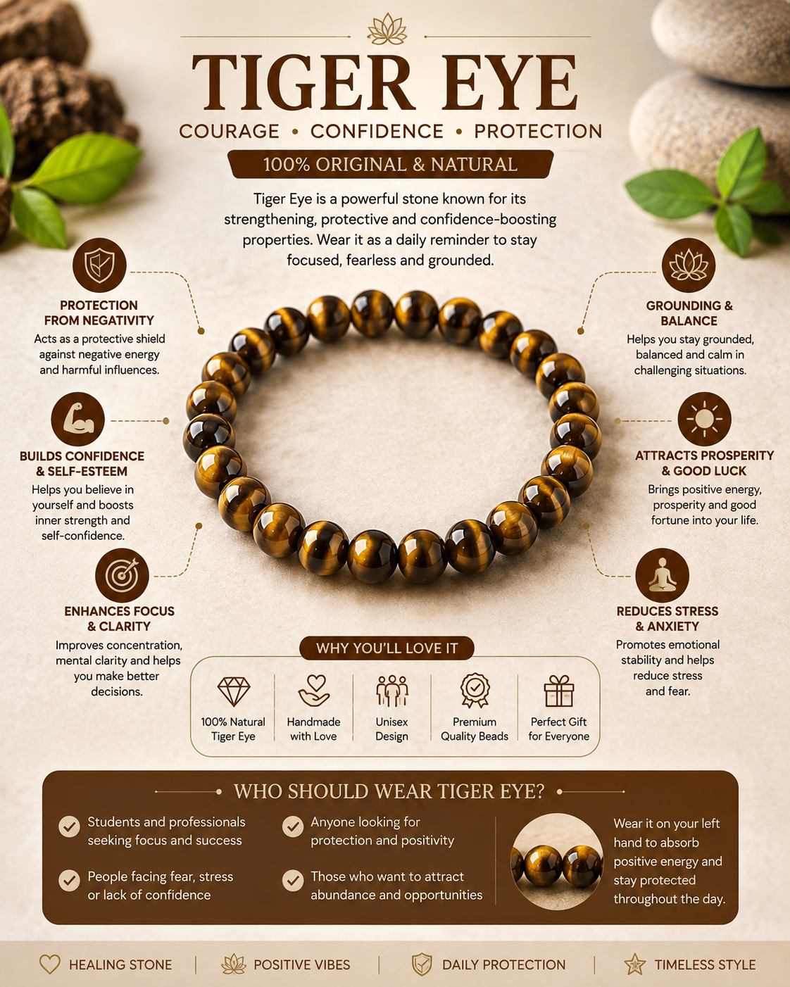 Tigers Eye Bracelet
