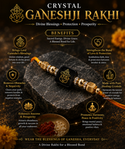 Ganesh Ji Pyrite Rakhi thumbnail