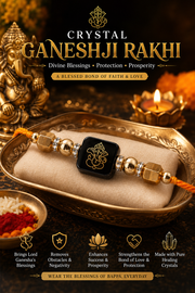 Ganesh Ji Pyrite Rakhi thumbnail